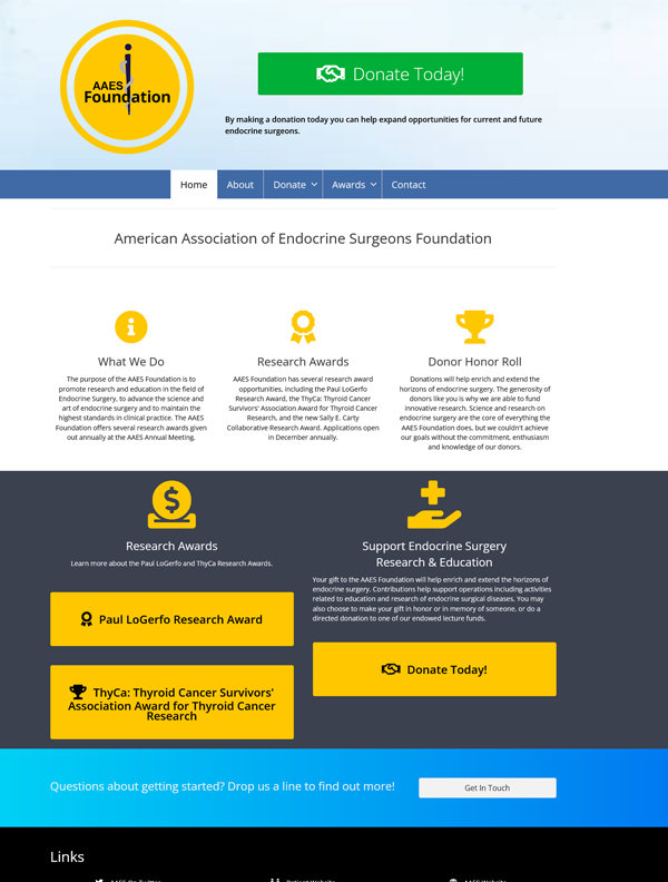 AAES Foundation Website