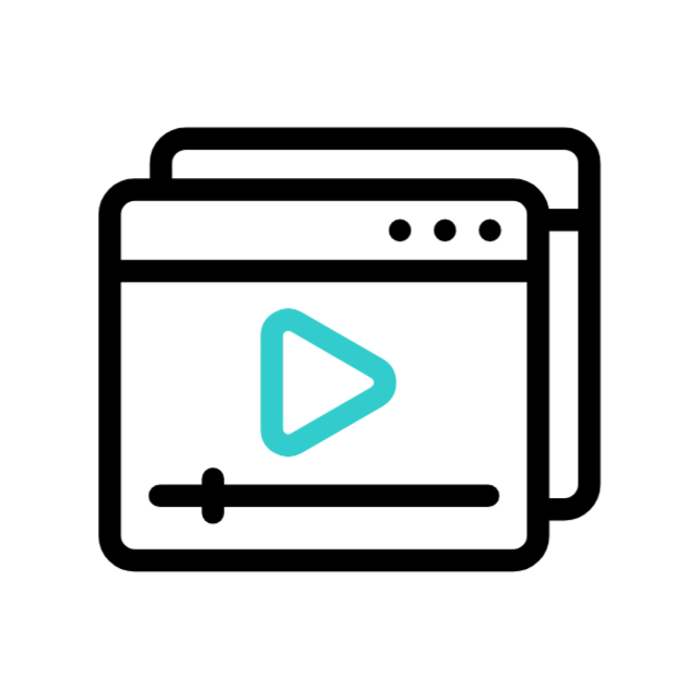 Video Slide Animated Icon